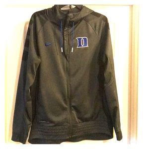 Duke Blue Devil Basketball zip up jacket Medium Nike Elite Men’s